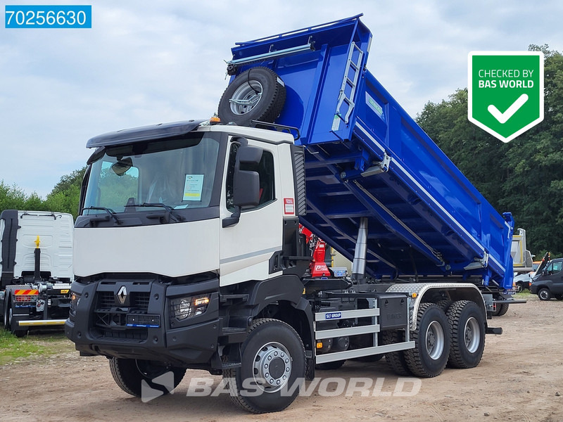Renault K 430 6X6 6x6 13m3 Big-Axle 3-Seiten Euro 6 - Savivartis sunkvežimis: foto 1 Renault K 430 6X6 6x6 13m3 Big-Axle 3-Seiten Euro 6 - Savivartis sunkvežimis: foto 1