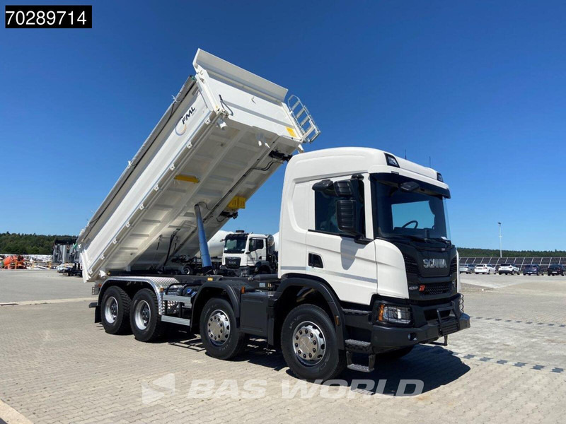 Scania P420 8X4 NEW! 13,5m3 3-way tipper Hardox450 Steel Steelsuspension Euro 6 - Savivartis sunkvežimis: foto 3 Scania P420 8X4 NEW! 13,5m3 3-way tipper Hardox450 Steel Steelsuspension Euro 6 - Savivartis sunkvežimis: foto 3
