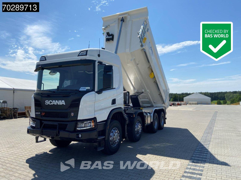 Scania P420 8X4 NEW! 18m3 Steel tipper Steelsuspension Automatic Euro 6 - Savivartis sunkvežimis: foto 1 Scania P420 8X4 NEW! 18m3 Steel tipper Steelsuspension Automatic Euro 6 - Savivartis sunkvežimis: foto 1