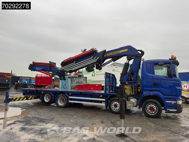 Scania R420 8X2 - Platforminis/ Bortinis sunkvežimis, Sunkvežimis su kranu: foto 3 Scania R420 8X2 - Platforminis/ Bortinis sunkvežimis, Sunkvežimis su kranu: foto 3
