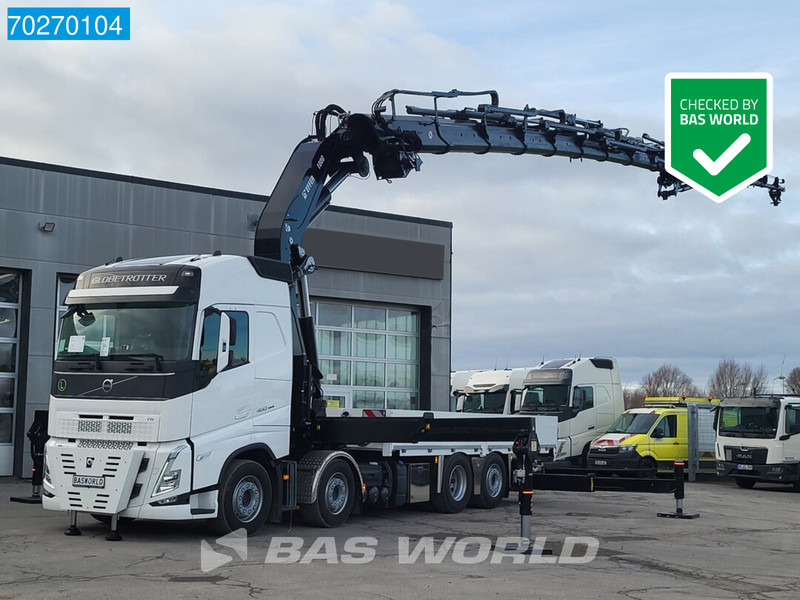 Volvo FH 460 8X2 Effer 1000 9S + 6S Kran + Fly-Jib Liftachse VEB+ Euro 6 - Platforminis/ Bortinis sunkvežimis, Sunkvežimis su kranu: foto 1 Volvo FH 460 8X2 Effer 1000 9S + 6S Kran + Fly-Jib Liftachse VEB+ Euro 6 - Platforminis/ Bortinis sunkvežimis, Sunkvežimis su kranu: foto 1