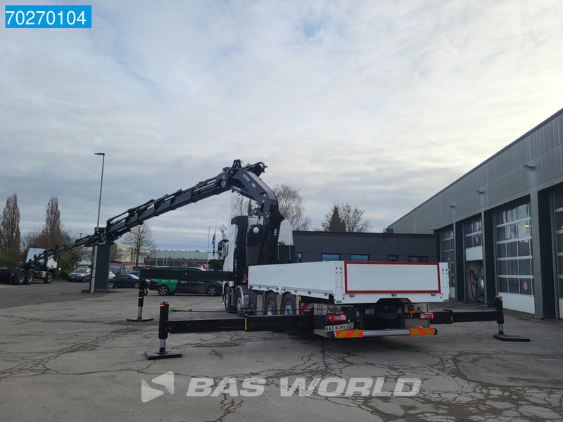 Nauja Platforminis/ Bortinis sunkvežimis, Sunkvežimis su kranu Volvo FH 460 8X2 Effer 1000 9S + 6S Kran + Fly-Jib Liftachse VEB+ Euro 6: foto 7