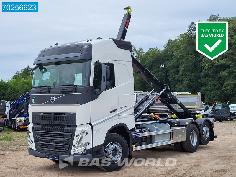 Volvo FH 500 6X2 HIAB Multilift 21T Lift+Lenkachse LED VEB+ Euro 6 - Hook-lift sunkvežimis: foto 1 Volvo FH 500 6X2 HIAB Multilift 21T Lift+Lenkachse LED VEB+ Euro 6 - Hook-lift sunkvežimis: foto 1