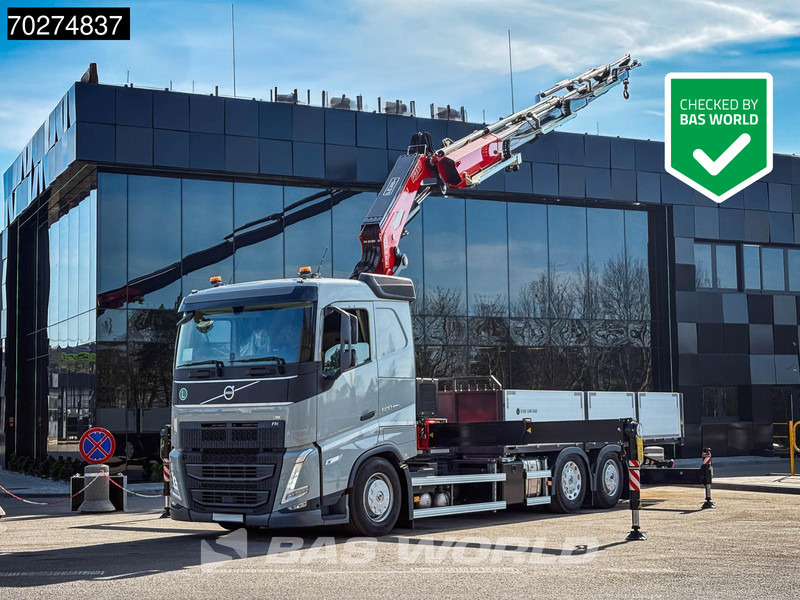 Volvo FH 500 6X2 NEW! Fassi F545RA Kran Crane VEB+ Lift-Lenkachse - Platforminis/ Bortinis sunkvežimis, Sunkvežimis su kranu: foto 1 Volvo FH 500 6X2 NEW! Fassi F545RA Kran Crane VEB+ Lift-Lenkachse - Platforminis/ Bortinis sunkvežimis, Sunkvežimis su kranu: foto 1