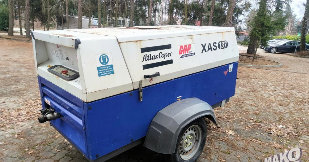 Atlas Copco XAS 137 - Elektrinis generatorius: foto 5 Atlas Copco XAS 137 - Elektrinis generatorius: foto 5