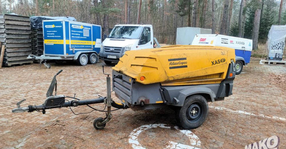 Atlas Copco XAS 97 DD PE - Elektrinis generatorius: foto 1 Atlas Copco XAS 97 DD PE - Elektrinis generatorius: foto 1