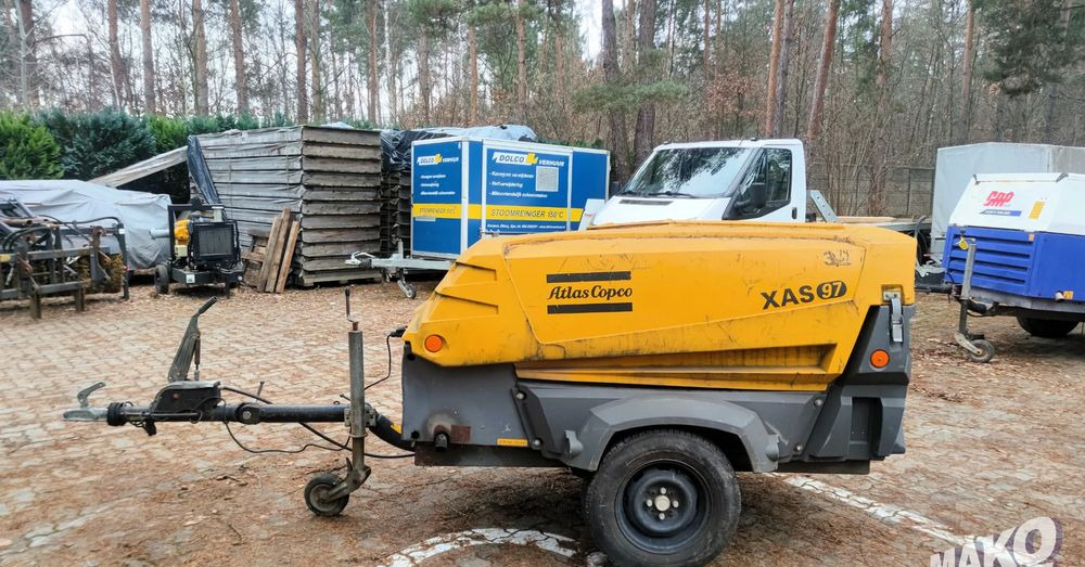 Atlas Copco XAS 97 DD PE - Elektrinis generatorius: foto 2 Atlas Copco XAS 97 DD PE - Elektrinis generatorius: foto 2
