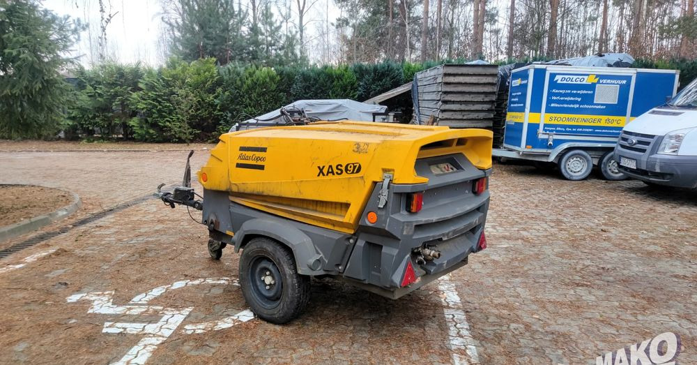 Atlas Copco XAS 97 DD PE - Elektrinis generatorius: foto 3 Atlas Copco XAS 97 DD PE - Elektrinis generatorius: foto 3