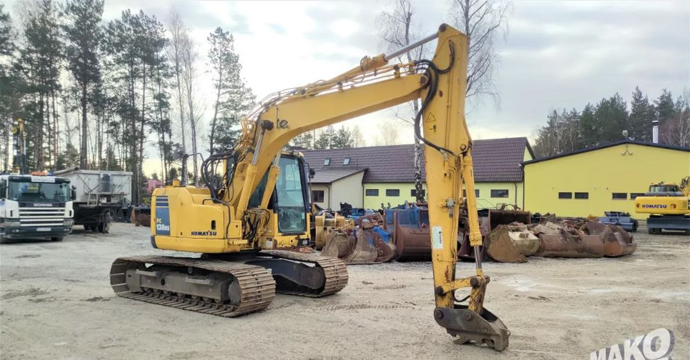 Vikšrinis ekskavatorius Komatsu PC138 US-8: foto 6