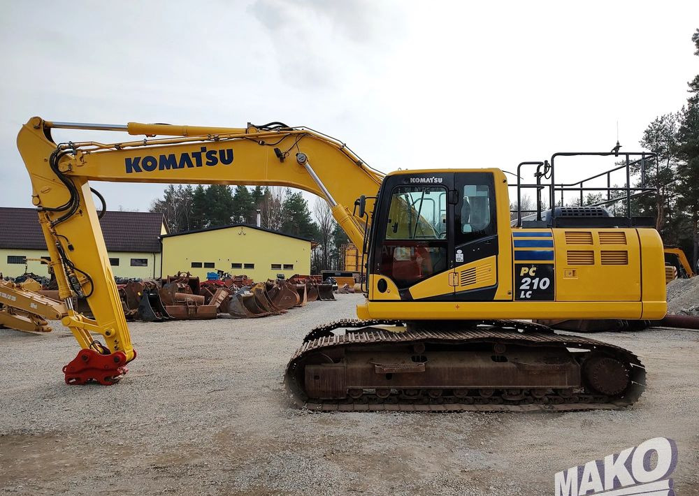 Komatsu PC210 LC-10 - Vikšrinis ekskavatorius: foto 1 Komatsu PC210 LC-10 - Vikšrinis ekskavatorius: foto 1