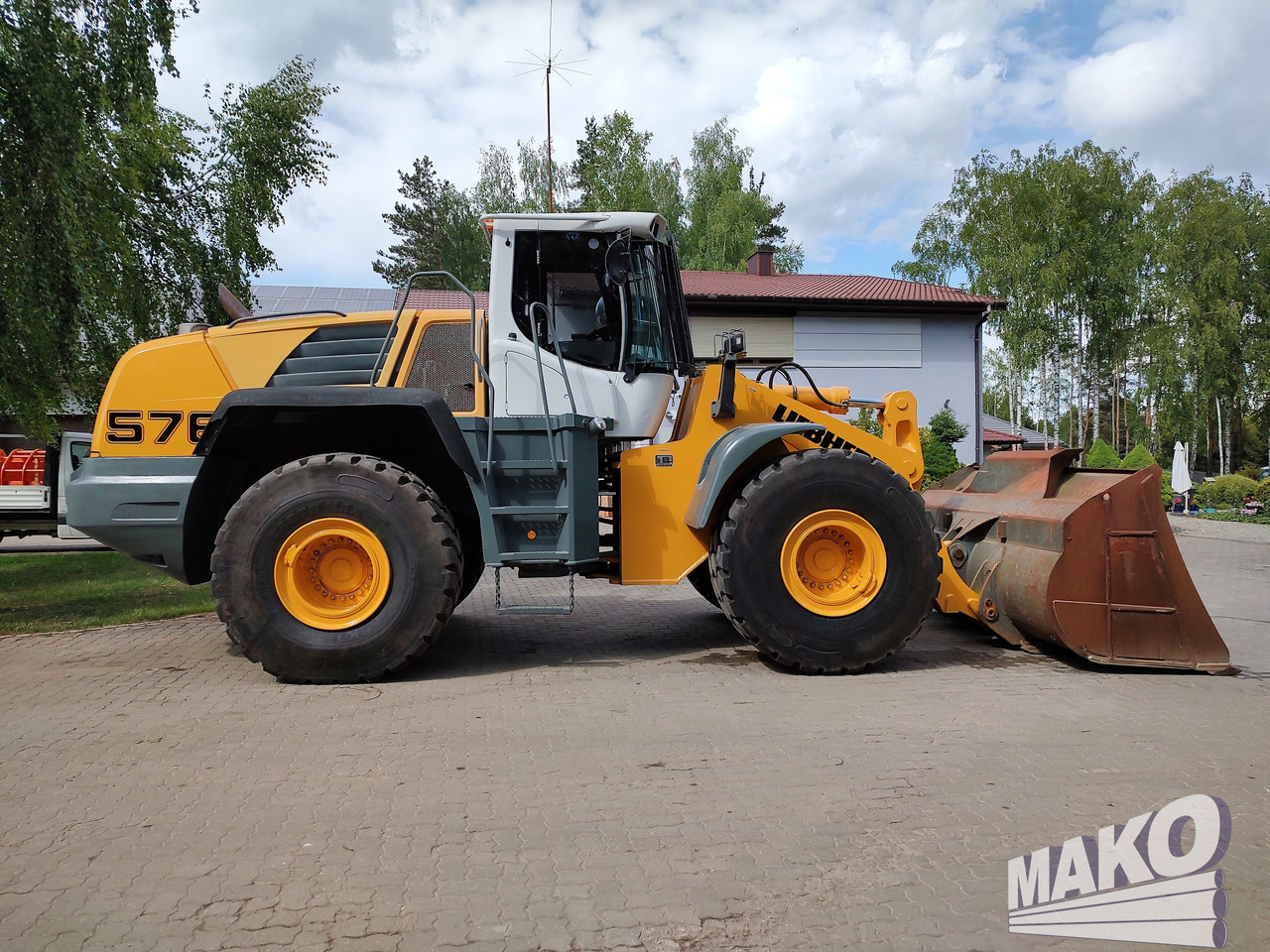 Ratinis krautuvas Liebherr L576: foto 6