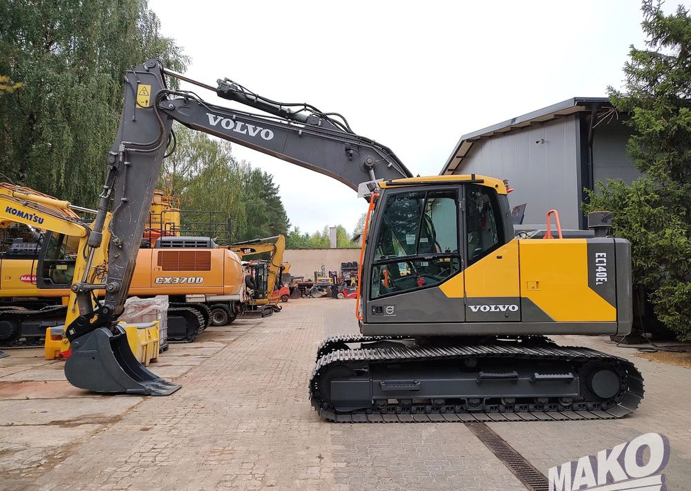 Volvo EC140 EL - Vikšrinis ekskavatorius: foto 1 Volvo EC140 EL - Vikšrinis ekskavatorius: foto 1