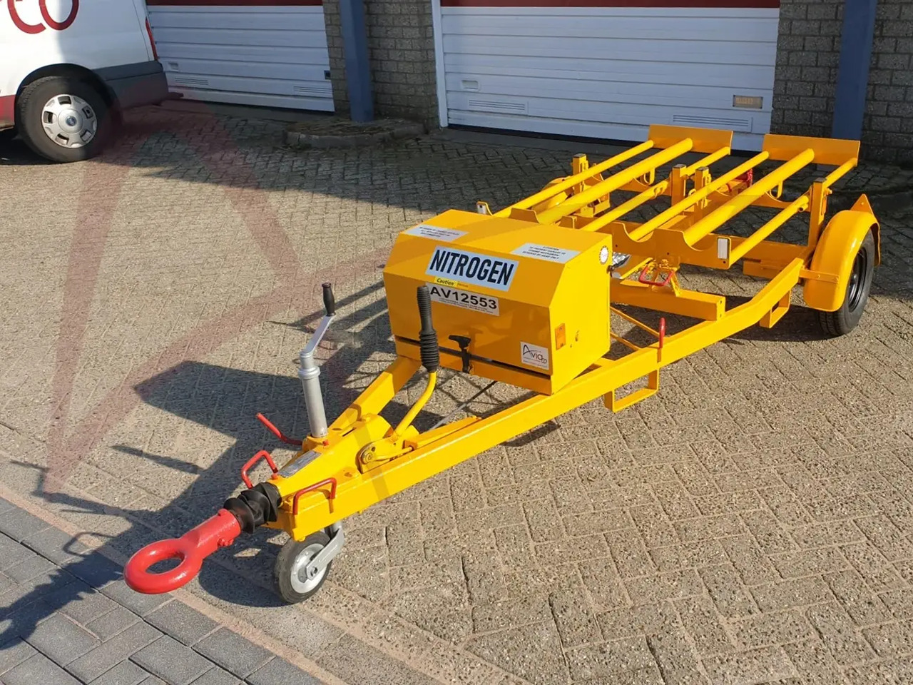 DAVID RITCHIE Trolley 4-cyl N2 charging/MK3 MoD-N - Orlaivių pagalbinė antžeminė įranga: foto 2 DAVID RITCHIE Trolley 4-cyl N2 charging/MK3 MoD-N - Orlaivių pagalbinė antžeminė įranga: foto 2