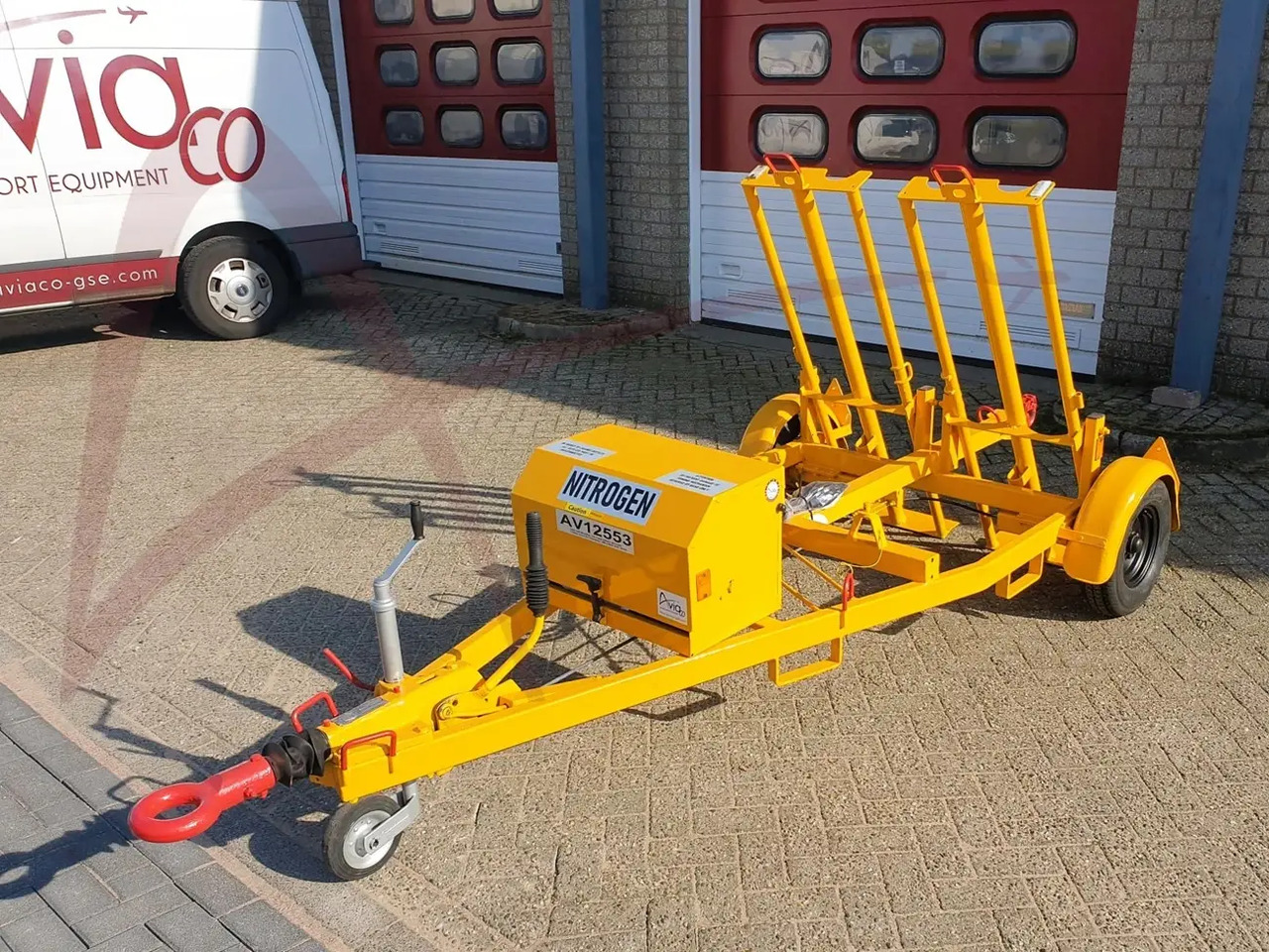 DAVID RITCHIE Trolley 4-cyl N2 charging/MK3 MoD-N - Orlaivių pagalbinė antžeminė įranga: foto 1 DAVID RITCHIE Trolley 4-cyl N2 charging/MK3 MoD-N - Orlaivių pagalbinė antžeminė įranga: foto 1