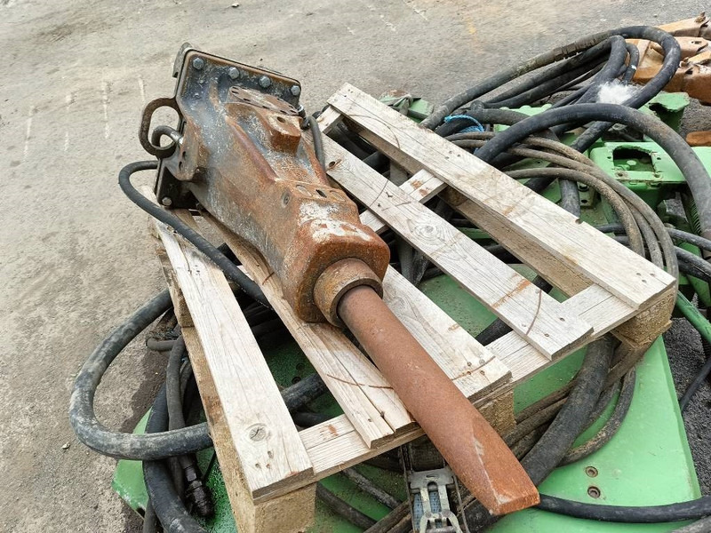 Atlas-Copco HS35U 248 kg hamer breker brokk husqvarna 8 cm - Hidraulinis kūjis - Statybinė technika: foto 5 Atlas-Copco HS35U 248 kg hamer breker brokk husqvarna 8 cm - Hidraulinis kūjis - Statybinė technika: foto 5