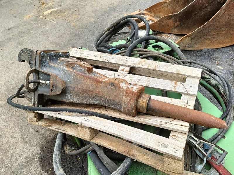 Atlas-Copco HS35U 248 kg hamer breker brokk husqvarna 8 cm - Hidraulinis kūjis - Statybinė technika: foto 4 Atlas-Copco HS35U 248 kg hamer breker brokk husqvarna 8 cm - Hidraulinis kūjis - Statybinė technika: foto 4
