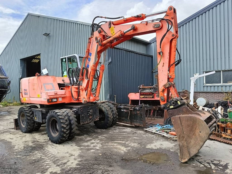 FIAT-HITACHI FH120W bandenkraan Wheel Excavator graafmachine - Ratinis ekskavatorius: foto 2 FIAT-HITACHI FH120W bandenkraan Wheel Excavator graafmachine - Ratinis ekskavatorius: foto 2