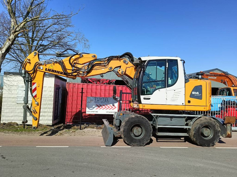 Liebherr A 914 compact mobiele graafmachine excavator 18Ton - Ratinis ekskavatorius: foto 1 Liebherr A 914 compact mobiele graafmachine excavator 18Ton - Ratinis ekskavatorius: foto 1