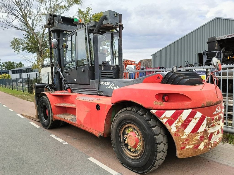 Linde H160 diesel 16T heftruck forklift stapler low mast - Dyzelinis krautuvas: foto 3 Linde H160 diesel 16T heftruck forklift stapler low mast - Dyzelinis krautuvas: foto 3