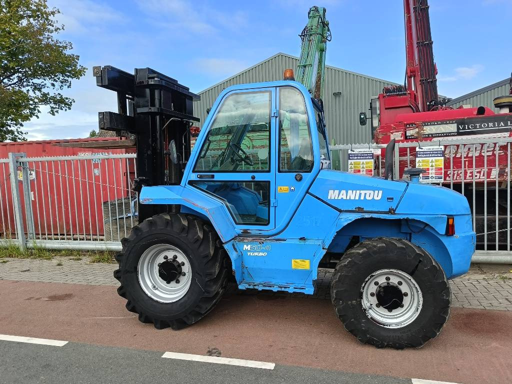 Dyzelinis krautuvas Manitou M 50.4 T ruw terrein heftruck forklift stapler 4x4: foto 1