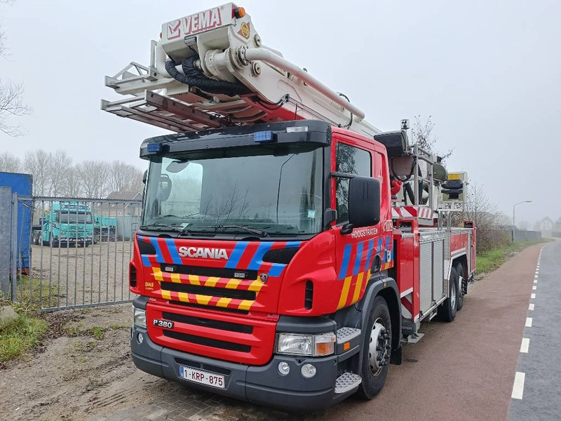 Scania Vema 333TFL-E hoogwerker hi lift 33 m CE ex fire - Autobokštelio: foto 4 Scania Vema 333TFL-E hoogwerker hi lift 33 m CE ex fire - Autobokštelio: foto 4
