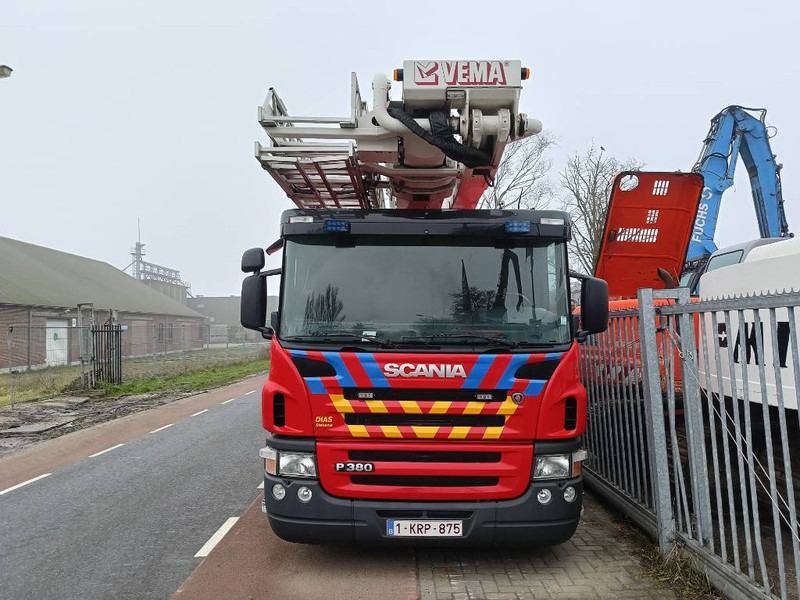 Scania Vema 333TFL-E hoogwerker hi lift 33 m CE ex fire - Autobokštelio: foto 5 Scania Vema 333TFL-E hoogwerker hi lift 33 m CE ex fire - Autobokštelio: foto 5