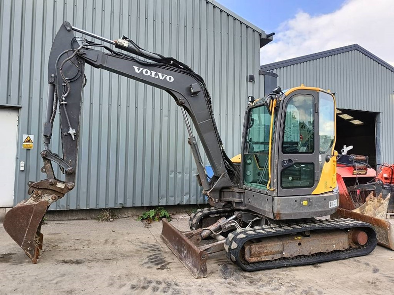 Mini ekskavatorius Volvo ECR 58 D rups graafmachine tracked excavator bagge: foto 11 Mini ekskavatorius Volvo ECR 58 D rups graafmachine tracked excavator bagge: foto 11