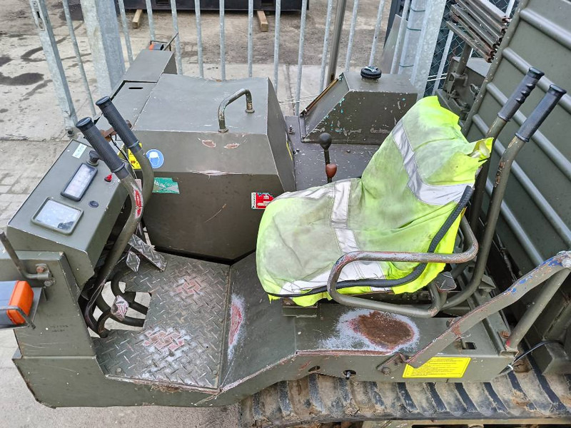 Savivartis Yanmar C 30 R rups tracked dumper + crane 980 kg winch: foto 18
