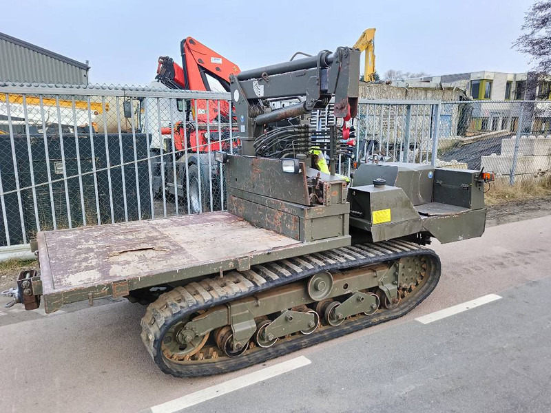 Savivartis Yanmar C 30 R rups tracked dumper + crane 980 kg winch: foto 10