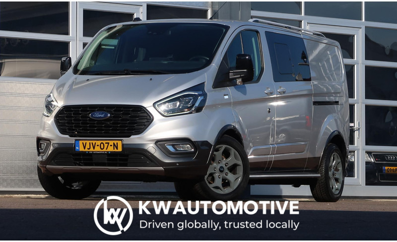 Ford Transit Custom 320 2.0 TDCI L2H1 ACTIVE DC AUT/ LED/ CAMERA/ ACC/ 2X DEUR/ CLIMA/ TREKHAAK - Mažas furgonas, Komercinis automobilis su dviguba kabina: foto 1 Ford Transit Custom 320 2.0 TDCI L2H1 ACTIVE DC AUT/ LED/ CAMERA/ ACC/ 2X DEUR/ CLIMA/ TREKHAAK - Mažas furgonas, Komercinis automobilis su dviguba kabina: foto 1