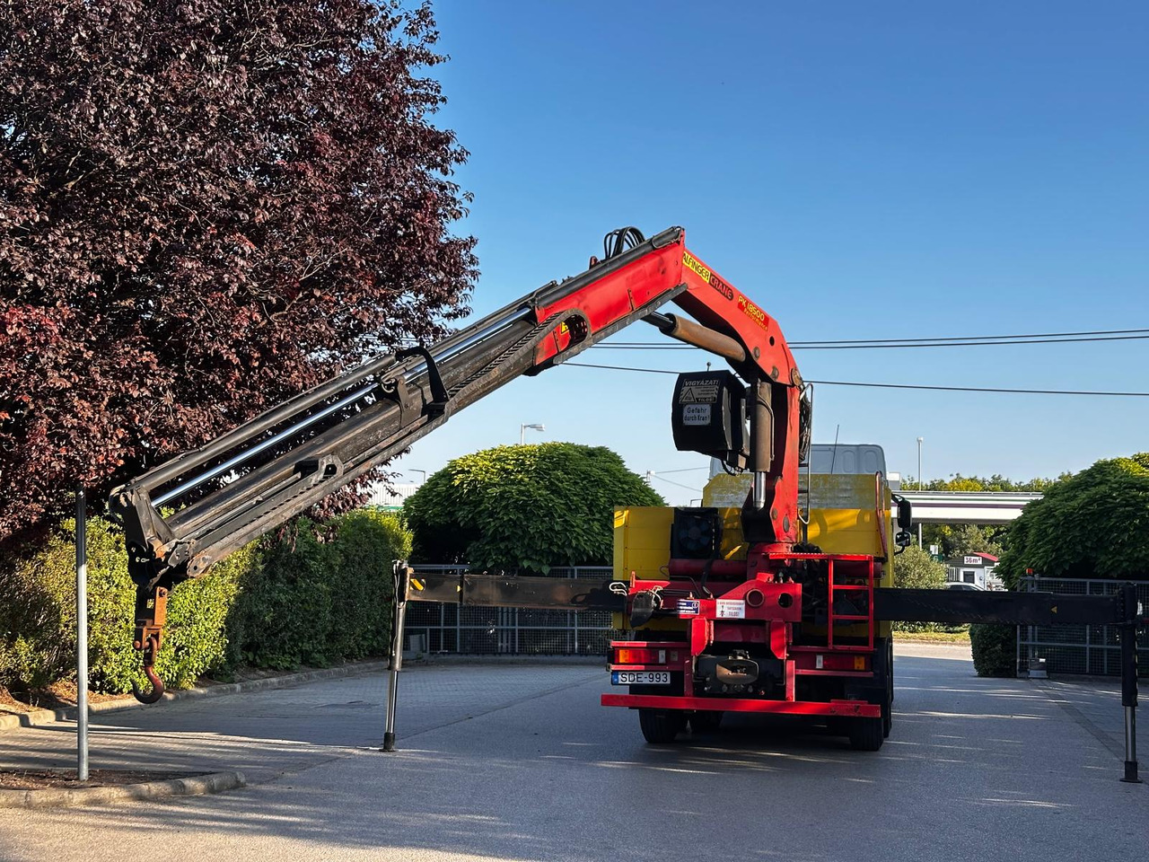 DAF Xf 105.410 Manual 6x2 Palfinger Pk18500 EXCELENT - Sunkvežimis su kranu: foto 4 DAF Xf 105.410 Manual 6x2 Palfinger Pk18500 EXCELENT - Sunkvežimis su kranu: foto 4