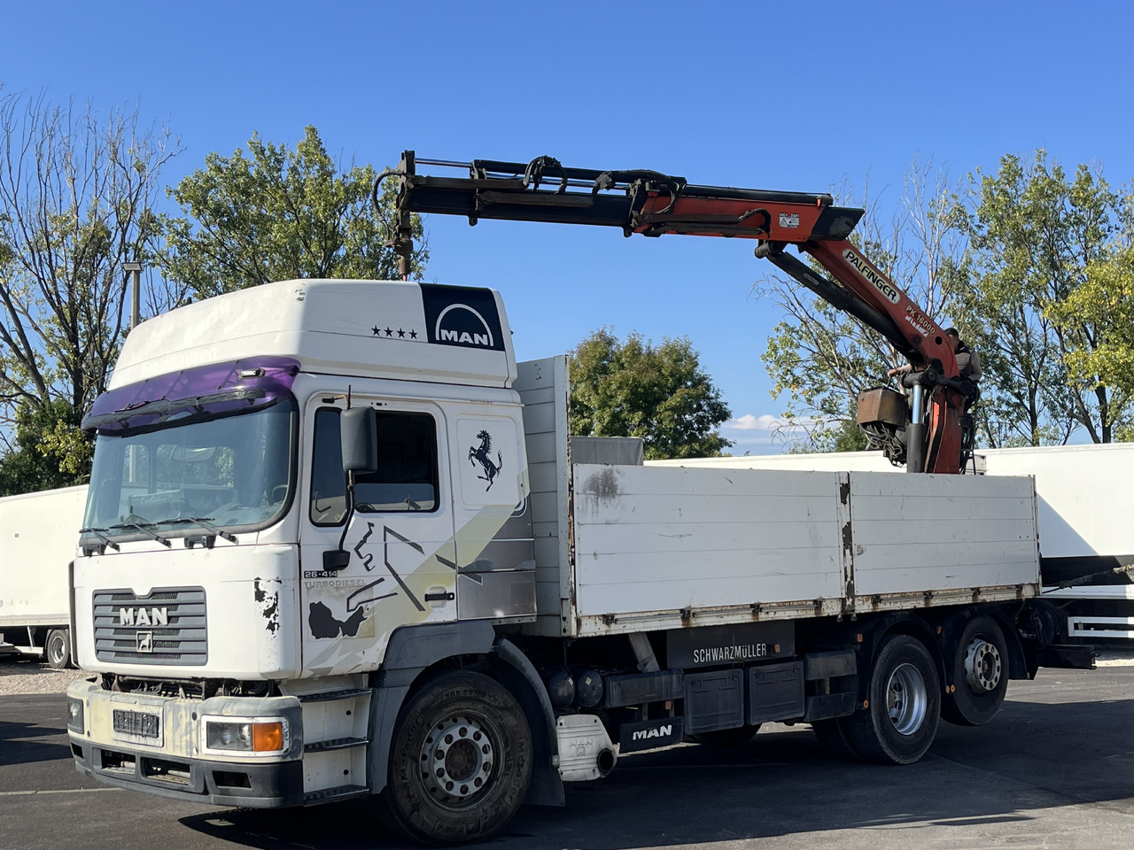MAN F2000 26.413 Palfinger pk 16000 - Sunkvežimis su kranu: foto 1 MAN F2000 26.413 Palfinger pk 16000 - Sunkvežimis su kranu: foto 1