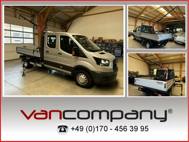 FORD Transit FT 350L Doka TdCI hydr. Fassi Kran... - Bortinis automobilis, Komercinis automobilis su dviguba kabina: foto 1 FORD Transit FT 350L Doka TdCI hydr. Fassi Kran... - Bortinis automobilis, Komercinis automobilis su dviguba kabina: foto 1