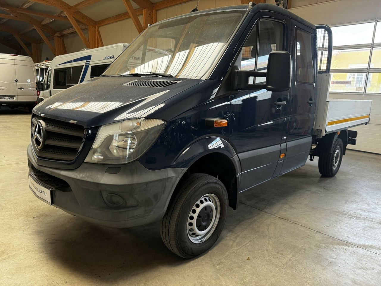 Mercedes-Benz Sprinter 313 CDI Doka 4x4 Allrad AHK 3.5t - Bortinis automobilis, Komercinis automobilis su dviguba kabina: foto 2 Mercedes-Benz Sprinter 313 CDI Doka 4x4 Allrad AHK 3.5t - Bortinis automobilis, Komercinis automobilis su dviguba kabina: foto 2