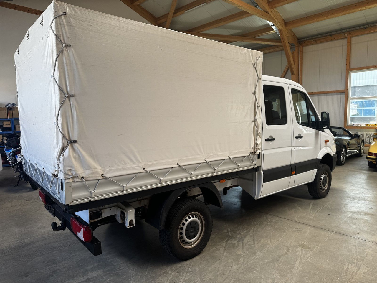 Mercedes-Benz Sprinter 316 CDI Doka 4x4 Allrad Plane - Tentinis mikroautobusas, Komercinis automobilis su dviguba kabina: foto 5 Mercedes-Benz Sprinter 316 CDI Doka 4x4 Allrad Plane - Tentinis mikroautobusas, Komercinis automobilis su dviguba kabina: foto 5
