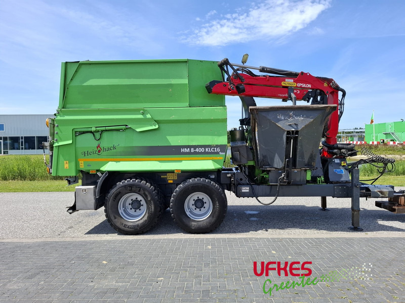 Heizohack HM 8-400 KLC 16 chipper combi - Medienos smulkintuvas: foto 2 Heizohack HM 8-400 KLC 16 chipper combi - Medienos smulkintuvas: foto 2