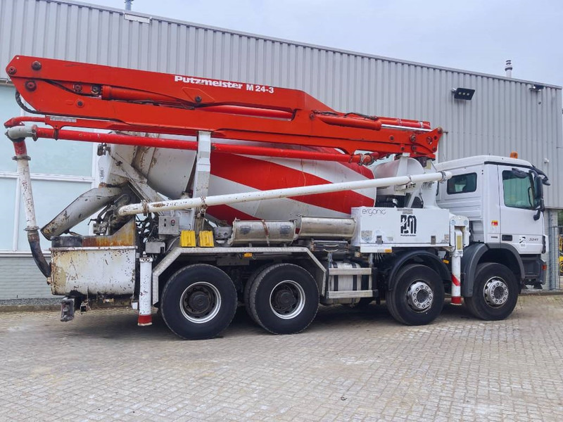 Mercedes-Benz Actros 3241 Putzmeister M24/3 2013 8X4 - Betonvežis: foto 4 Mercedes-Benz Actros 3241 Putzmeister M24/3 2013 8X4 - Betonvežis: foto 4
