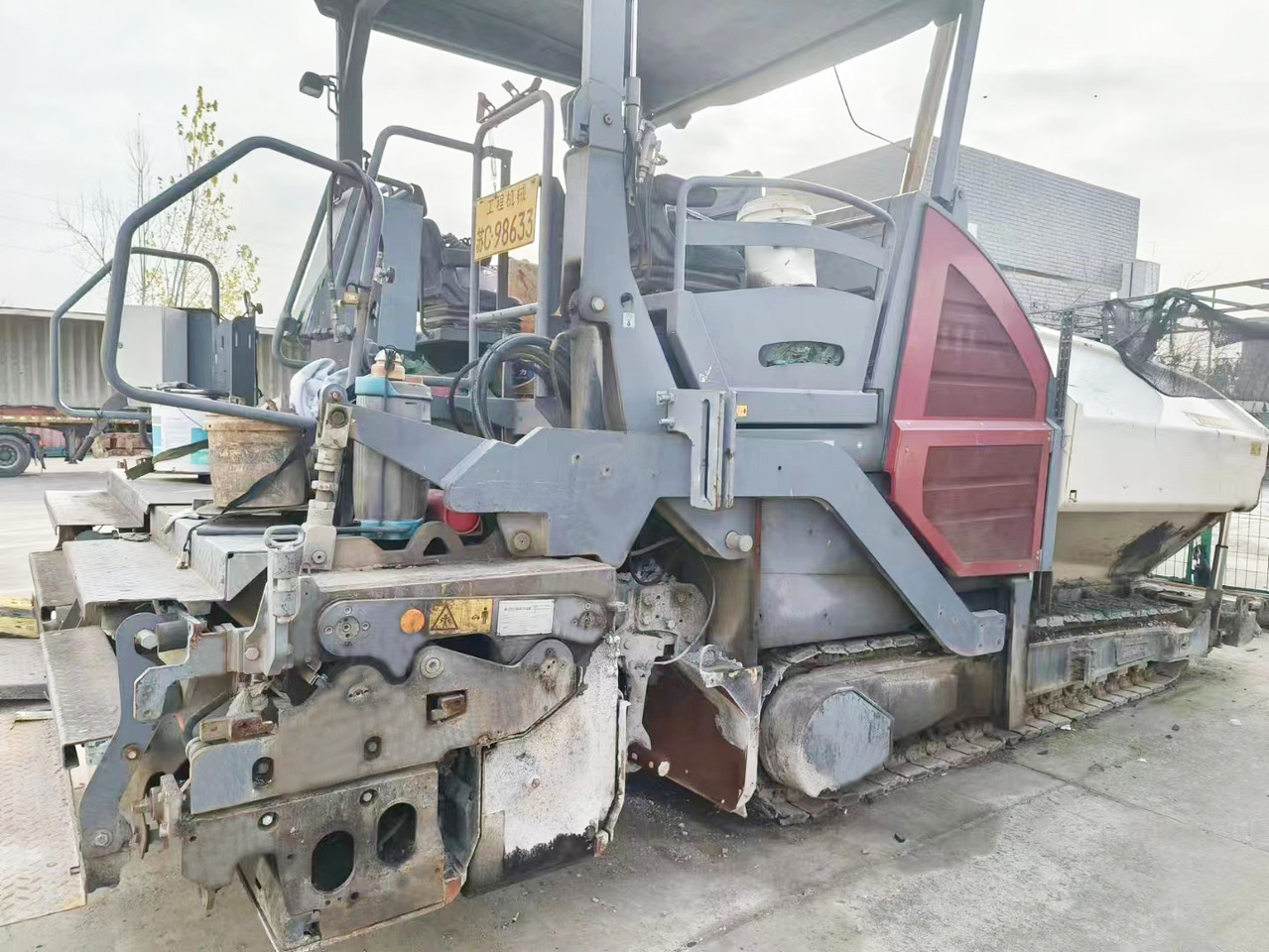 DYNAPAC F3030 Used Asphalt Paver For Sale - Asfalto klotuvas: foto 4 DYNAPAC F3030 Used Asphalt Paver For Sale - Asfalto klotuvas: foto 4