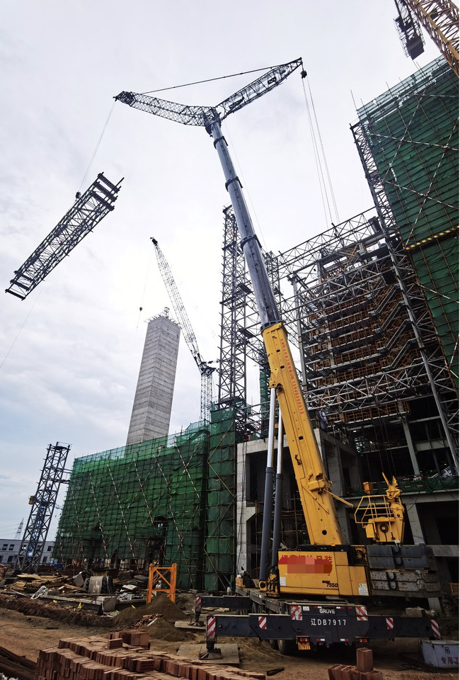 GROVE Second Hand Knuckle Boom Truck Crane GMK7450 450t Mobile Jib Crane - Autokranas: foto 3 GROVE Second Hand Knuckle Boom Truck Crane GMK7450 450t Mobile Jib Crane - Autokranas: foto 3