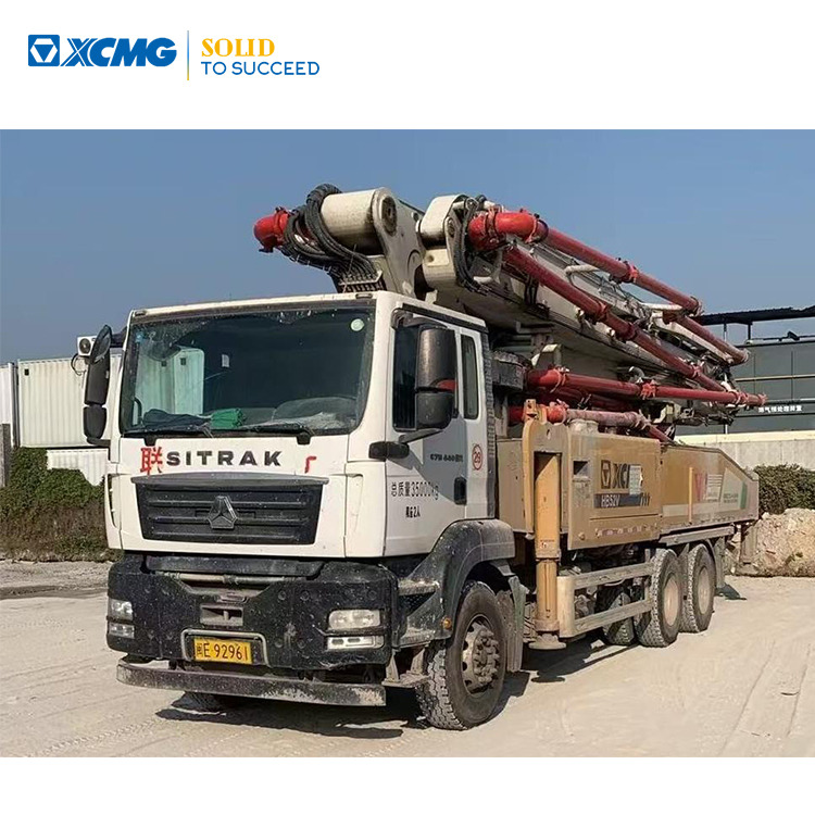XCMG Manufacturer China Concrete Pump Truck HB52V 52m Used Cement Pump Truck Price For Sale - Betono siurblys: foto 1 XCMG Manufacturer China Concrete Pump Truck HB52V 52m Used Cement Pump Truck Price For Sale - Betono siurblys: foto 1