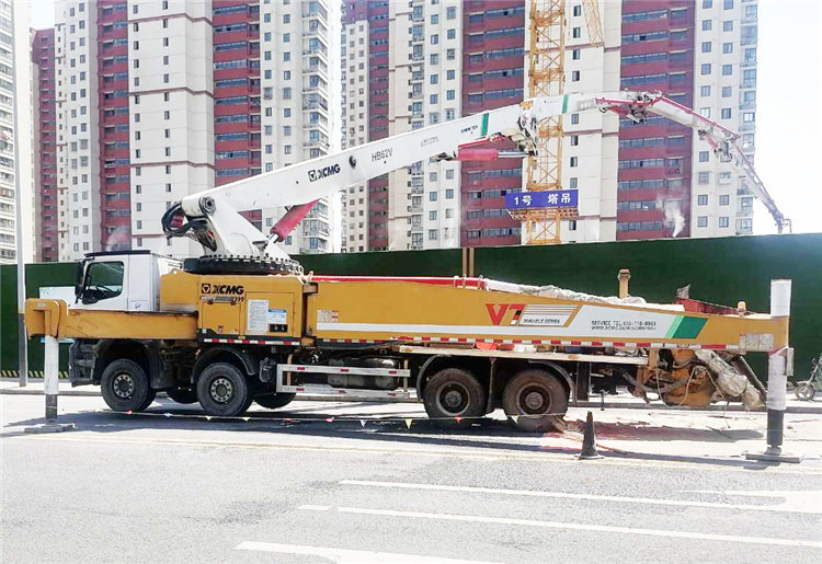 XCMG Official 2019 Year Hb62V Second Hand Used Hydraulic Concrete Pump Truck - Betono siurblys: foto 3 XCMG Official 2019 Year Hb62V Second Hand Used Hydraulic Concrete Pump Truck - Betono siurblys: foto 3