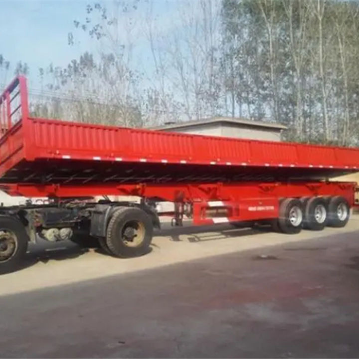 XCMG Official China Brand Tipper Semi-trailer Dump Trucks Trailers - Savivartis puspriekabė: foto 4 XCMG Official China Brand Tipper Semi-trailer Dump Trucks Trailers - Savivartis puspriekabė: foto 4