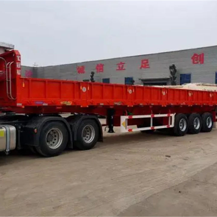 XCMG Official China Brand Tipper Semi-trailer Dump Trucks Trailers - Savivartis puspriekabė: foto 3 XCMG Official China Brand Tipper Semi-trailer Dump Trucks Trailers - Savivartis puspriekabė: foto 3