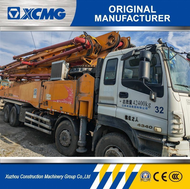 XCMG Official Hb56K 2016 Year 56m Concrete Boom Pump Truck for Sale - Betono siurblys: foto 1 XCMG Official Hb56K 2016 Year 56m Concrete Boom Pump Truck for Sale - Betono siurblys: foto 1