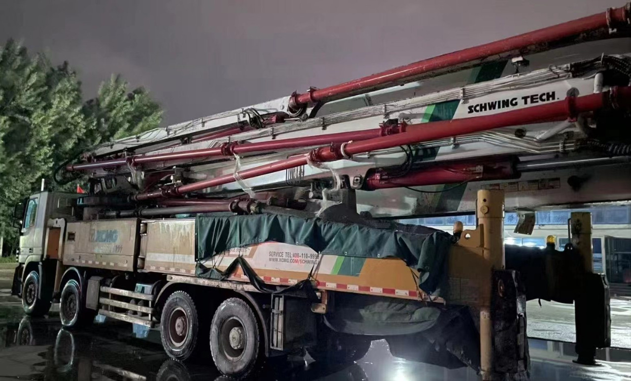 XCMG Official Hb58V Used 58m Mobile Concrete Pump Truck Second Hand 2019 - Betono siurblys: foto 3 XCMG Official Hb58V Used 58m Mobile Concrete Pump Truck Second Hand 2019 - Betono siurblys: foto 3