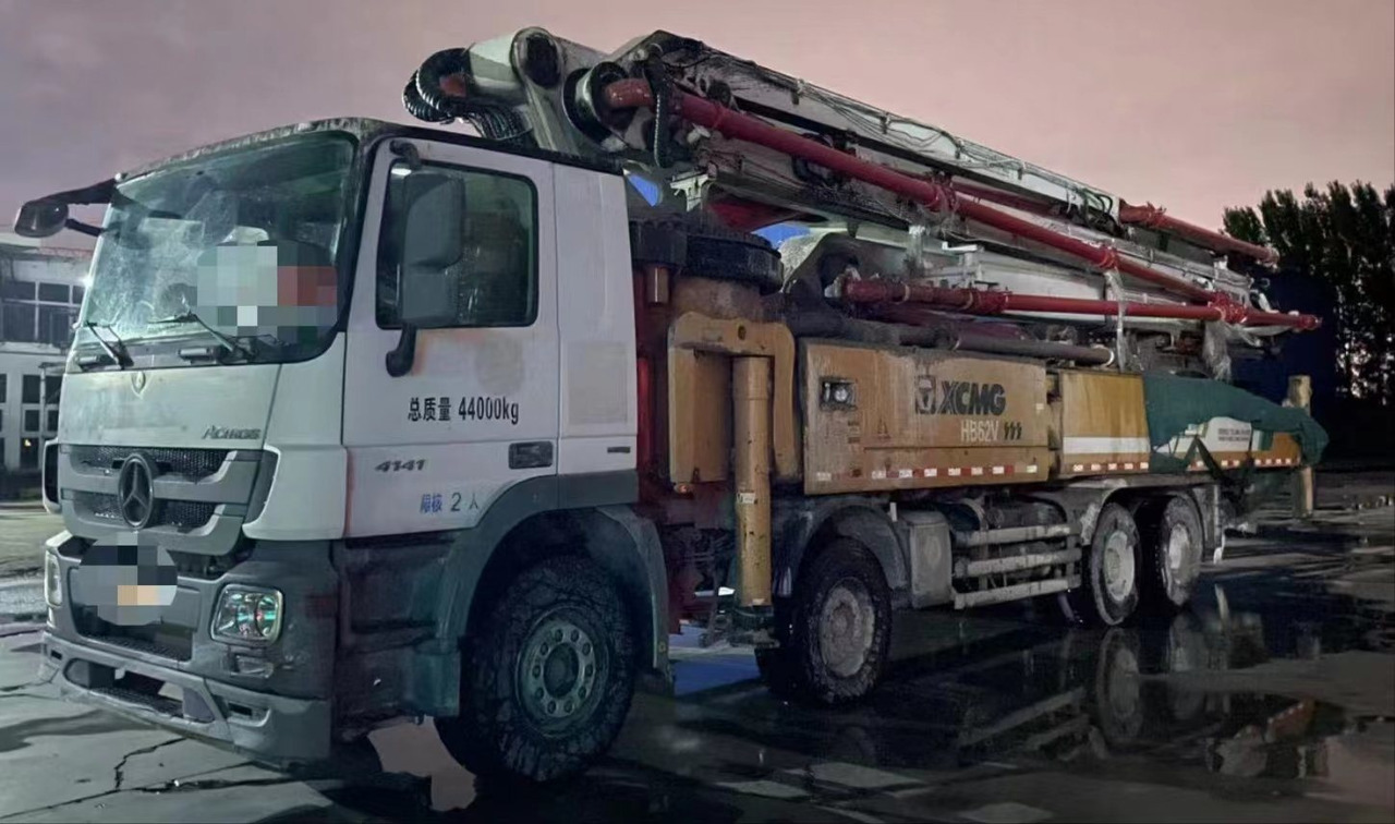 XCMG Official Hb58V Used 58m Mobile Concrete Pump Truck Second Hand 2019 - Betono siurblys: foto 4 XCMG Official Hb58V Used 58m Mobile Concrete Pump Truck Second Hand 2019 - Betono siurblys: foto 4