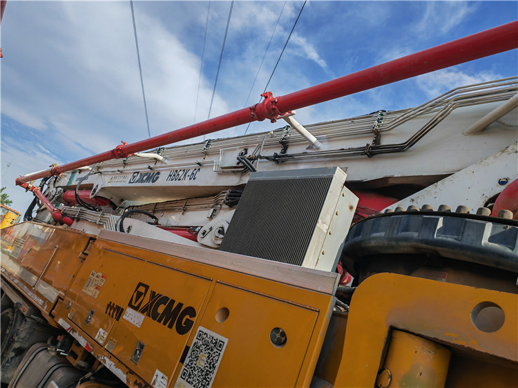 XCMG Official Hb62K 2018 Year Used Heavy Duty 58m Concrete Pump Truck - Betono siurblys: foto 4 XCMG Official Hb62K 2018 Year Used Heavy Duty 58m Concrete Pump Truck - Betono siurblys: foto 4