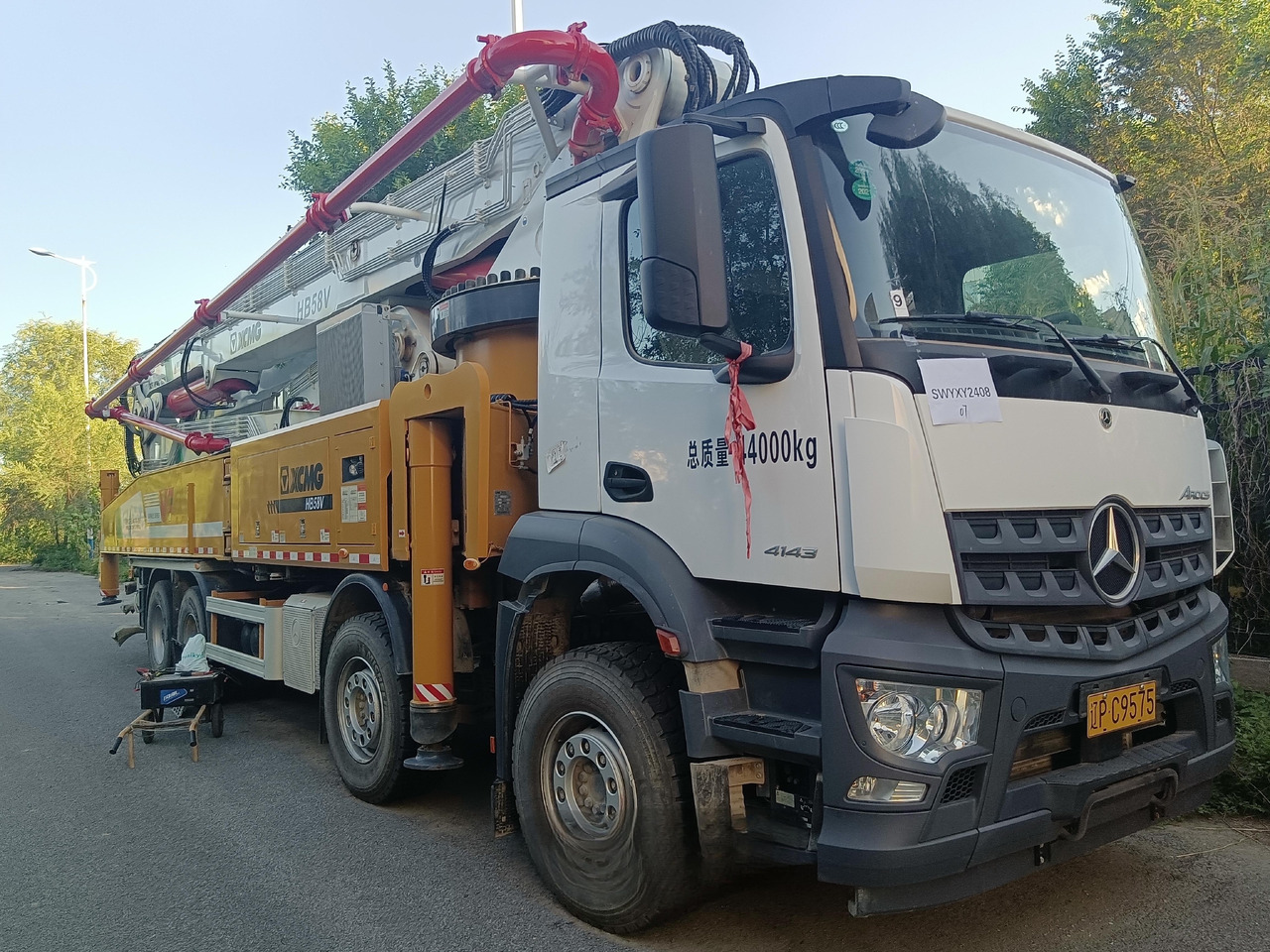 XCMG Official Second Hand HB58V Hydraulic Truck Concrete Pump 58m Truck Mount Concrete Ppumps Price - Betono siurblys: foto 3 XCMG Official Second Hand HB58V Hydraulic Truck Concrete Pump 58m Truck Mount Concrete Ppumps Price - Betono siurblys: foto 3