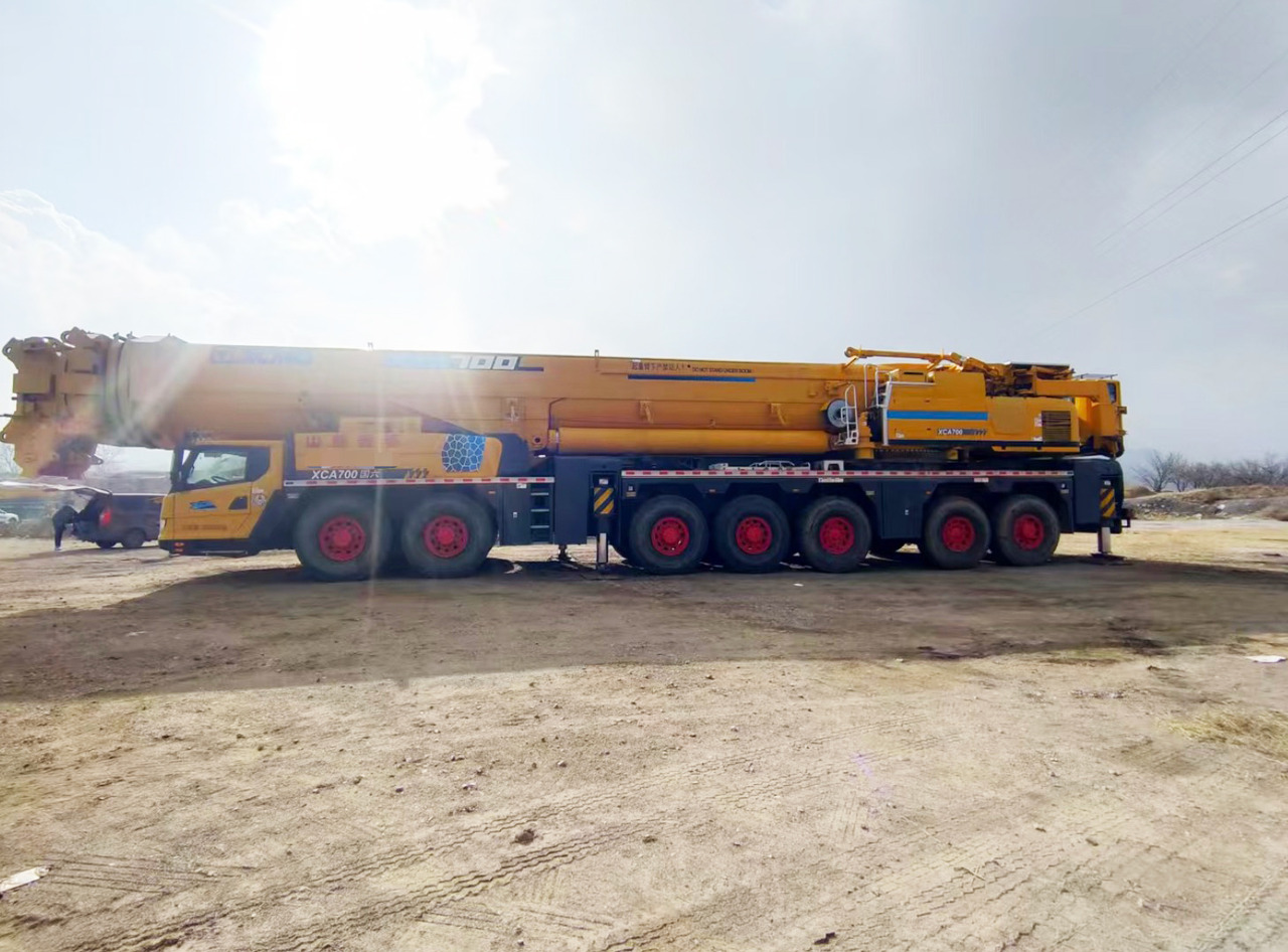 Visureigis kranas XCMG Official Second Hand Mobile Truck Crane XCA700 All Terrain Cranes With High Quality: foto 7