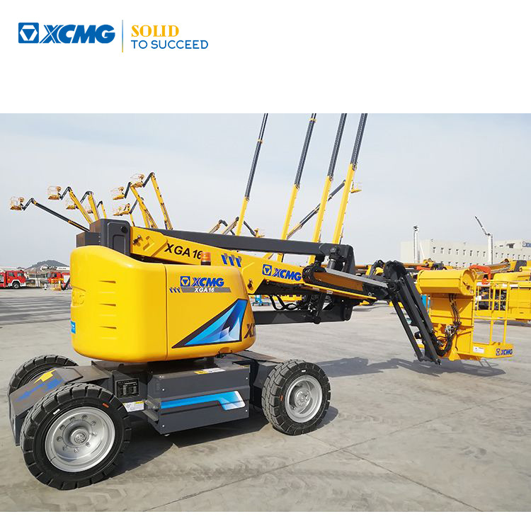 XCMG Official Used Aerial Work Platform XGA16 16m Towable Boom Lift For Sale - Alkūninis keltuvas: foto 1 XCMG Official Used Aerial Work Platform XGA16 16m Towable Boom Lift For Sale - Alkūninis keltuvas: foto 1